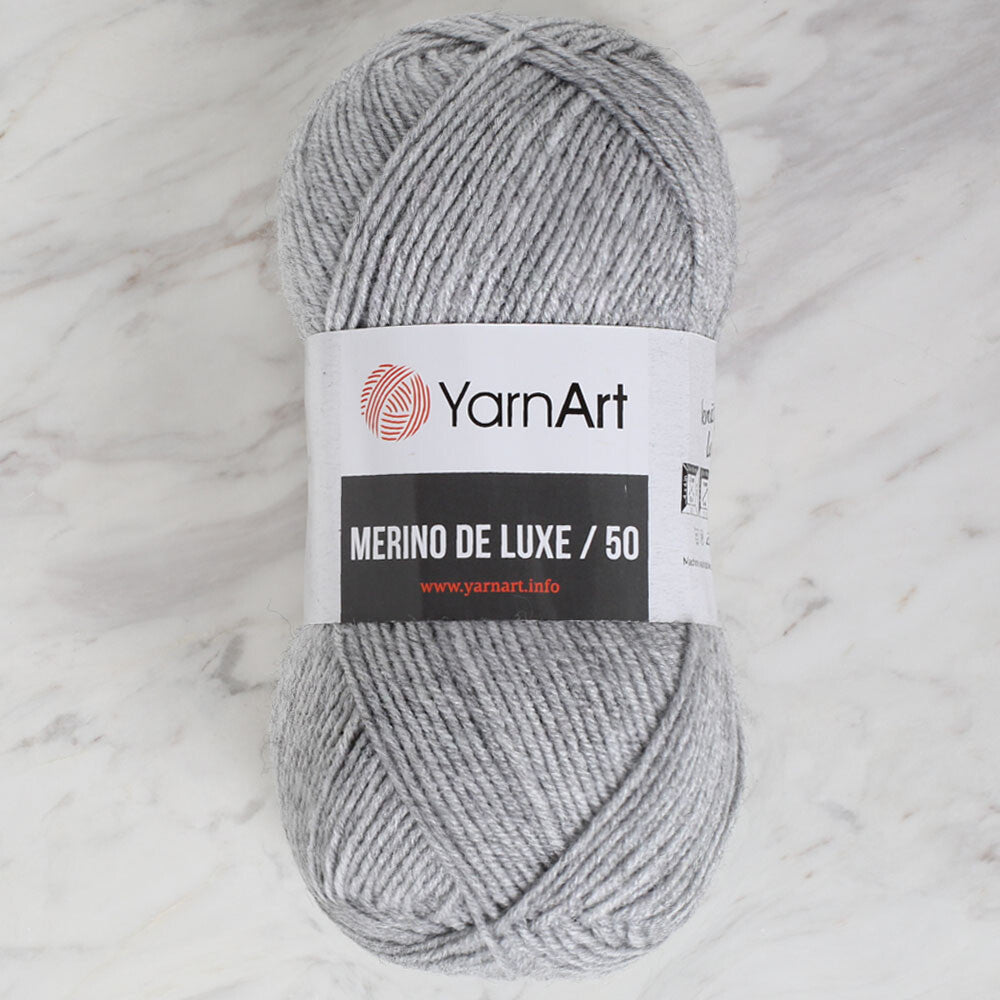 Yarnart Merino De Lüx 50 Gri El Örgü İpi - 282